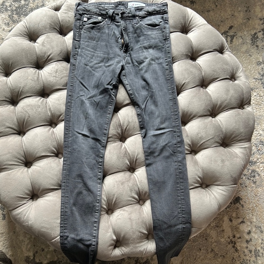 AG high rise skinny jean